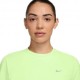 Nike Maglia Running Dri-Fit Swift Barely Volt Reflective Argento Donna