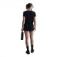 Nike Pantaloncini Running 8" Opne Swoosh Nero Donna