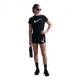 Nike Pantaloncini Running 8" Opne Swoosh Nero Donna