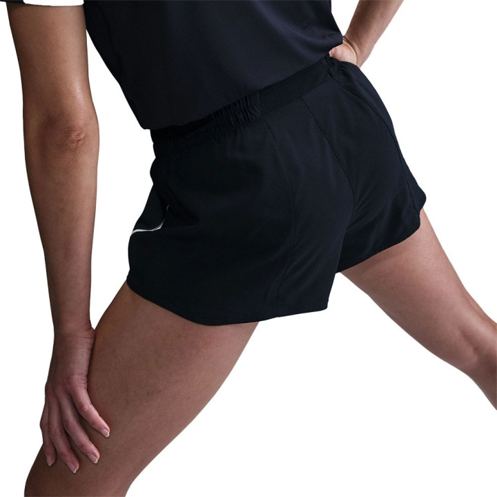 Nike Pantaloncini Running 8" Opne Swoosh Nero Donna