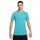 Nike Flex Rep Maglietta Palestra Logo Train Flex Rep Azzurro Uomo
