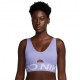 Nike Pro Indy Plunge Reggiseno Sportivo Viola Donna