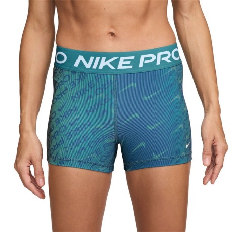 Nike Pro Shorts Sportivi Multiswoosh Azzurro Donna Acquista