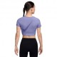 Nike Pro Top Palestra Multiswoosh Viola Donna
