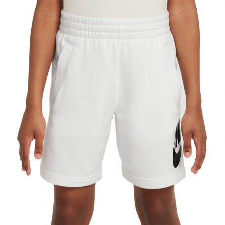 Nike Sportswear Club Fleece Shorts Sportivi Bianco Bambino