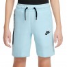Nike Tech Fleece Shorts Sportivi Azzurro Bambino
