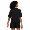 Nike Sportswear Maglietta Palestra Nero Bambina