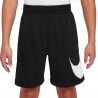 Nike Swoosh Multi+ Shorts Sportivi Nero Bambino