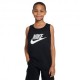 Nike Sportswear Canotta Palestra Nero Bambino