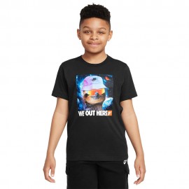 Nike Sportswear Maglietta Palestra Fantasia Nero Bambino