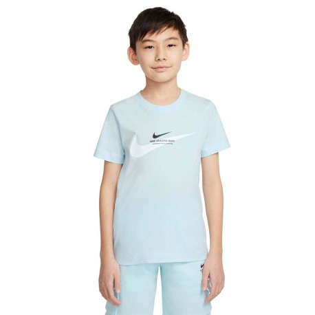 Nike Sportswear Maglietta Palestra Azzurro Bambino