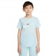 Nike Sportswear Maglietta Palestra Azzurro Bambino