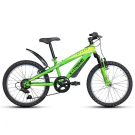 Myland 20" X-Treme 6V Verde - Bicicletta Bambino