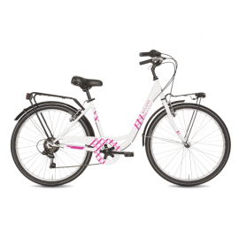 24" Vicolo 6V bianco rosa