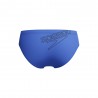 Speedo Costume Slip Logo 6,5Cm Blu Nero Bambino
