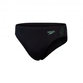 Speedo Costume Slip Hyperboom Splice Nero Olive Uomo