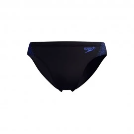 Speedo Costume Slip Hyperboom Splice Nero Blu Uomo