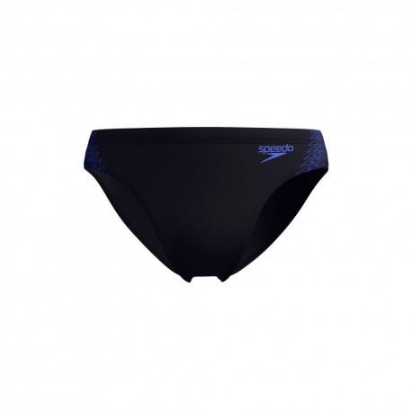 Speedo Costume Slip Hyperboom Splice Nero Blu Uomo
