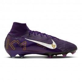 Nike Mercurial Superfly 10 Elite Mbappé Fg Viola A - Scarpe Da Calcio Uomo