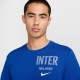 Nike Maglia Maniche Corte Inter Stacked Blu Bianco Uomo