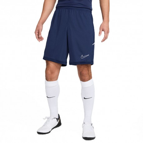 Nike Pantaloncini Calcio Academy 25 Blu Bianco Uomo