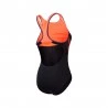 Speedo Costume Intero Piscina Placement Laneback Nero Fucsia Donna