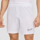Nike Pantaloncini Calcio Academy 25 Bianco Nero Uomo