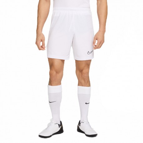 Nike Pantaloncini Calcio Academy 25 Bianco Nero Uomo