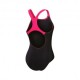 Speedo Costume Intero Piscina Medley Nero Fucsia Donna