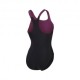 Speedo Costume Intero Piscina Hyperboom Splice Nero Viola Donna