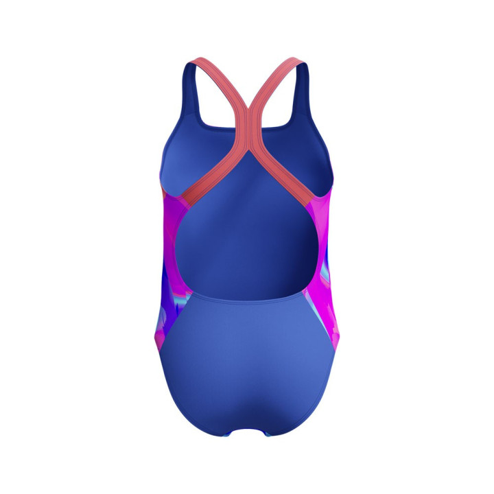 Speedo Costume Intero Piscina Digital Allover Multicolore Bambina