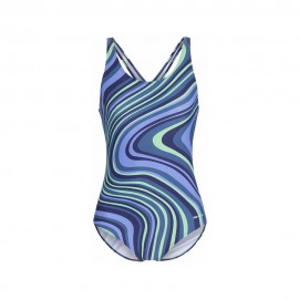 Hot Stuff Costume Intero Piscina Tammy Blu Donna