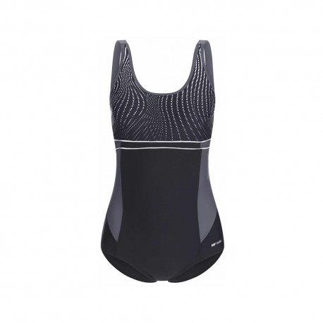 Hot Stuff Costume Intero Piscina Supportato Atlanta Nero Donna