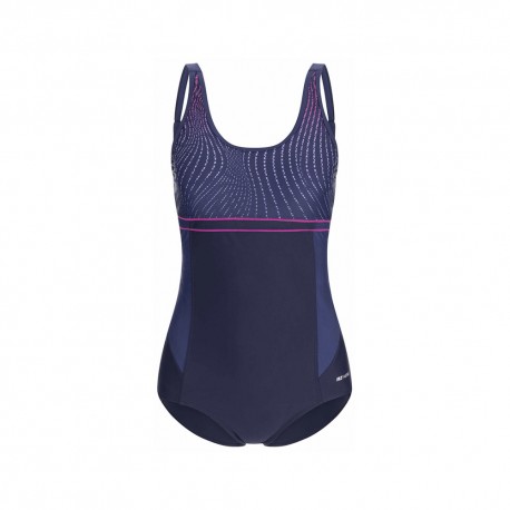 Hot Stuff Costume Intero Piscina Supportato Atlanta Navy Donna