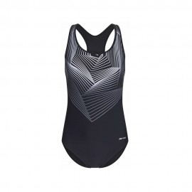 Hot Stuff Costume Intero Piscina Ronda Nero Donna