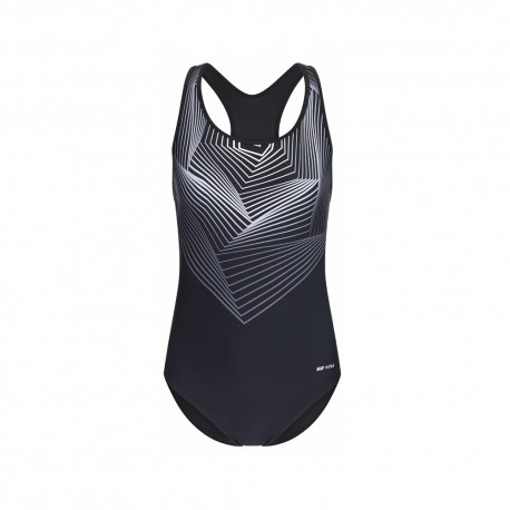 Hot Stuff Costume Intero Piscina Ronda Nero Donna