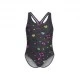 Hot Stuff Costume Intero Piscina Love Grigio Multi Bambina