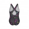 Hot Stuff Costume Intero Piscina Love Grigio Multi Bambina
