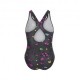Hot Stuff Costume Intero Piscina Love Grigio Multi Bambina
