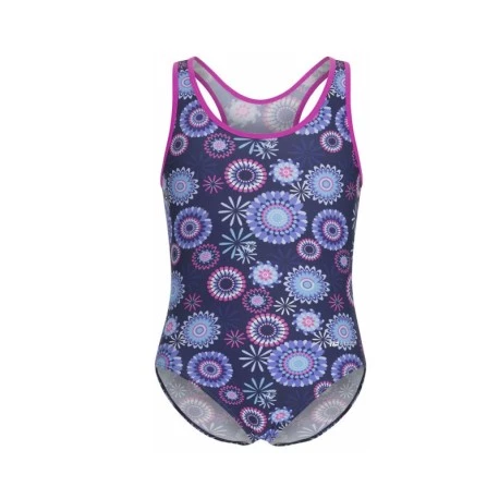 Hot Stuff Costume Intero Piscina Carly Navy Multi Bambina