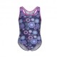 Hot Stuff Costume Intero Piscina Carly Navy Multi Bambina