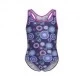 Hot Stuff Costume Intero Piscina Carly Navy Multi Bambina