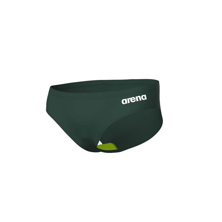 Arena Costume Slip Team Solid Verde Militare Bianco Uomo