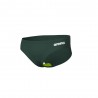 Arena Costume Slip Team Solid Verde Militare Bianco Uomo