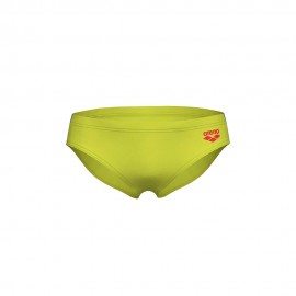 Arena Costume Slip Solid Lime Rosso Bambino