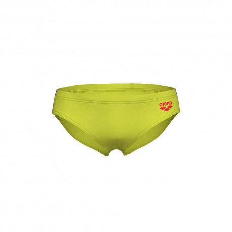 Arena Costume Slip Solid Lime Rosso Bambino