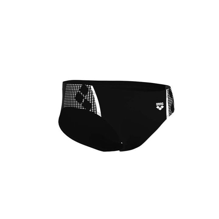 Arena Costume Slip Graphic Nero Bianco Uomo