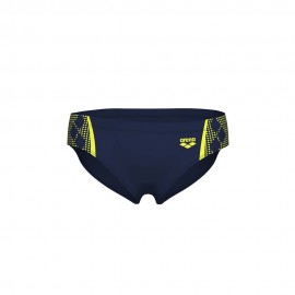 Arena Costume Slip Graphic Navy Giallo Uomo