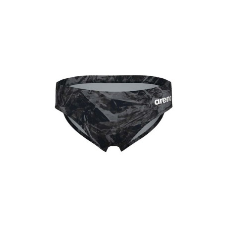Arena Costume Slip Crackle Nero Grigio Uomo
