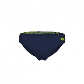 Arena Costume Slip Bright Glare Navy Lime Uomo